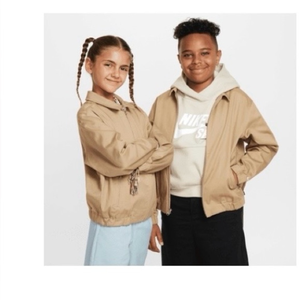 Nike SB Khaki Skate Jacket for Kids